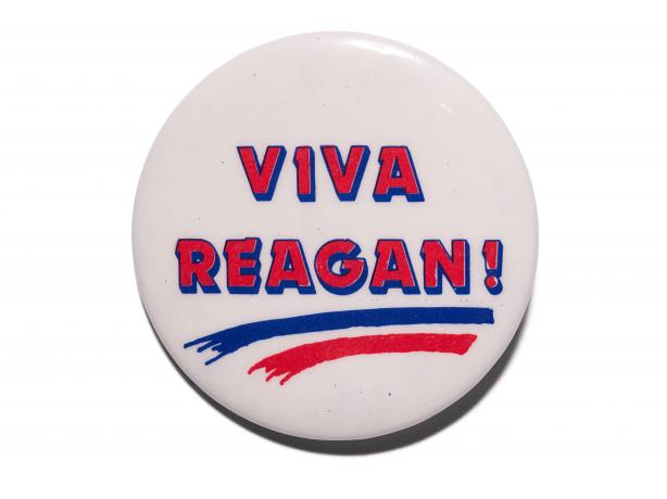“¡Viva Reagan!” Campaign Button 